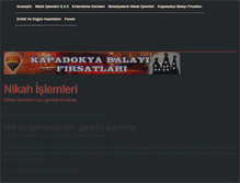 Tablet Screenshot of nikahislemleri.net
